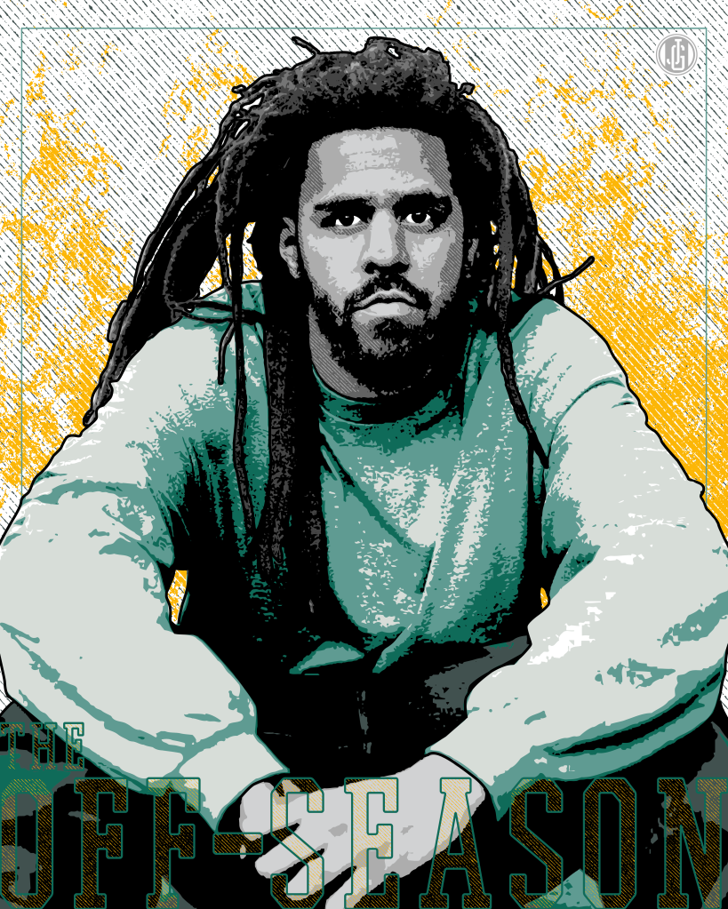 J. Cole The Off-Season graphic by Jonny Graphics